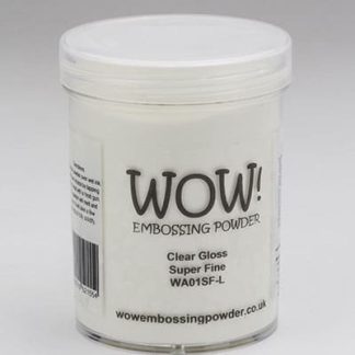 Wow, Clear Gloss - Super Fine (Large Jar)