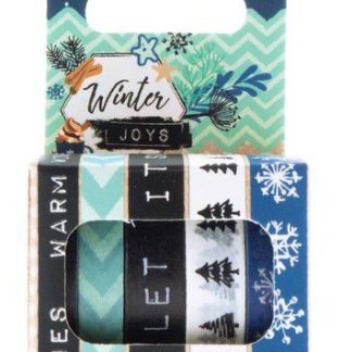 Studio Light Washi tape 5 rls 5 mtr Tape Winter Joys nr 05