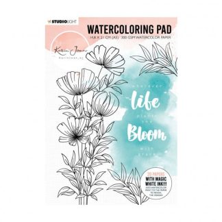 Studio Light âWatercoloring pad A5 Karin Joan Blooming n.01