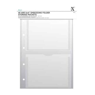 Xcut A4 Storage Folder Wallets A5 and 15x15cm