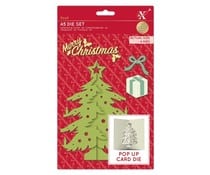 Xcut Pop Up Card A5 Dies Christmas Tree