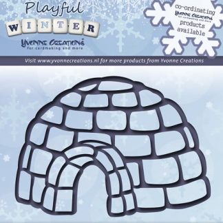 Die - Yvonne Creations - Playful Winter - Igloo