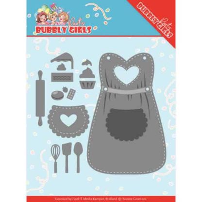 Dies - Yvonne Creations - Bubbly Girls Party Apron