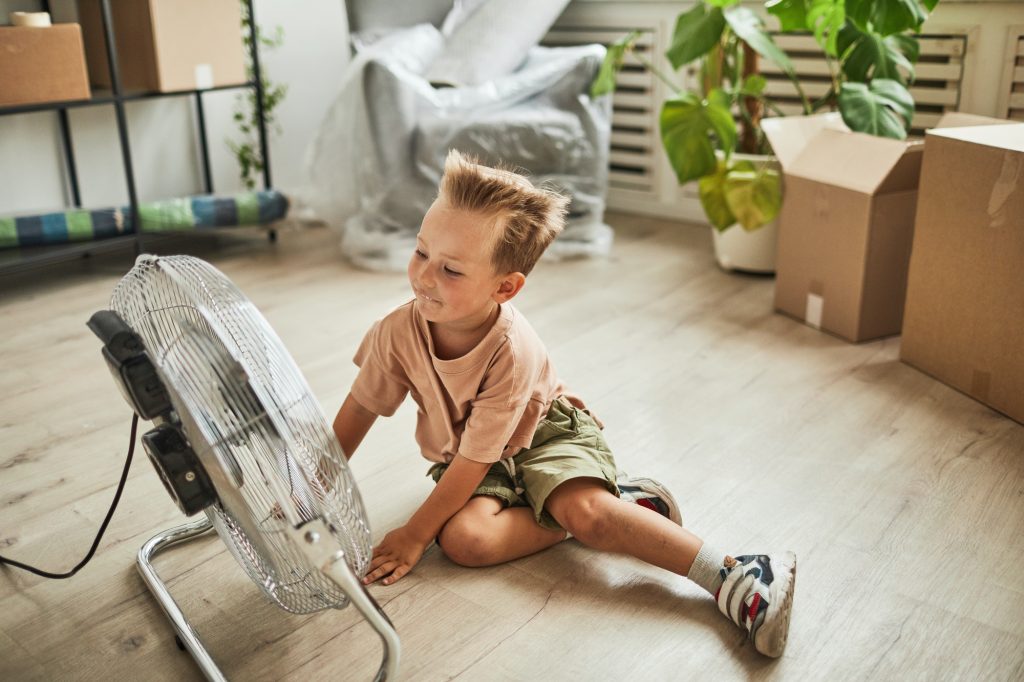 Ventilation montering til fugtige kældere og rum