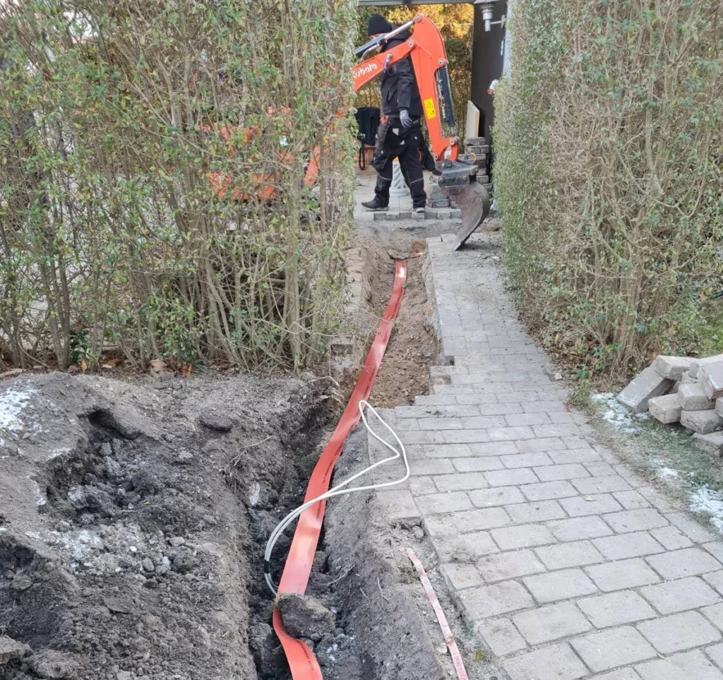 Grave ned strømkabel - Nedgravning af elkabler og ledninger tilbydes i København og Nordsjælland