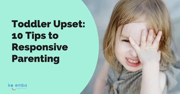 How to calm upset toddler