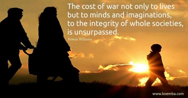 Cost of War to Lives, Minds, Imaginations and Society