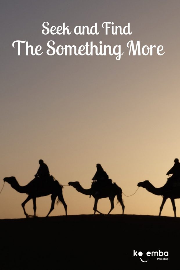 Three camels - seek and find Something More 