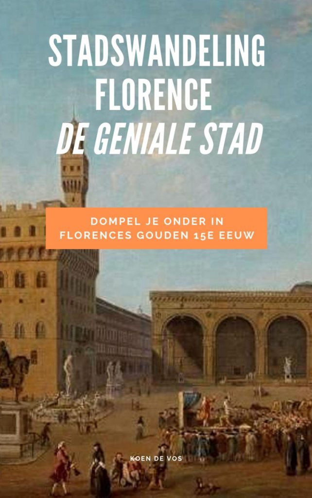 Stadswandeling Florence geïnspireerd op het boek De Geniale stad.