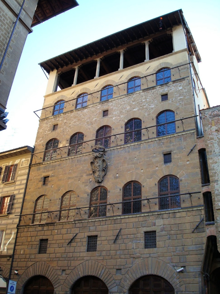 Vooraanzicht Palazzo Davanzati, Florence