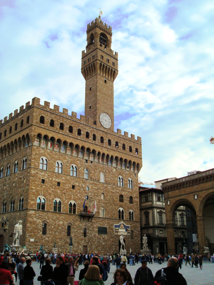 Palazzo Vecchio op de Piazza della Signoria, Florence