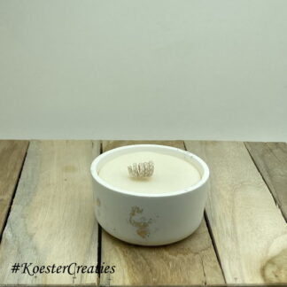 hidden message candle 'a touch of gold'