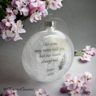 koesterkerstbal zwangerschapsverlies 'Jasper'