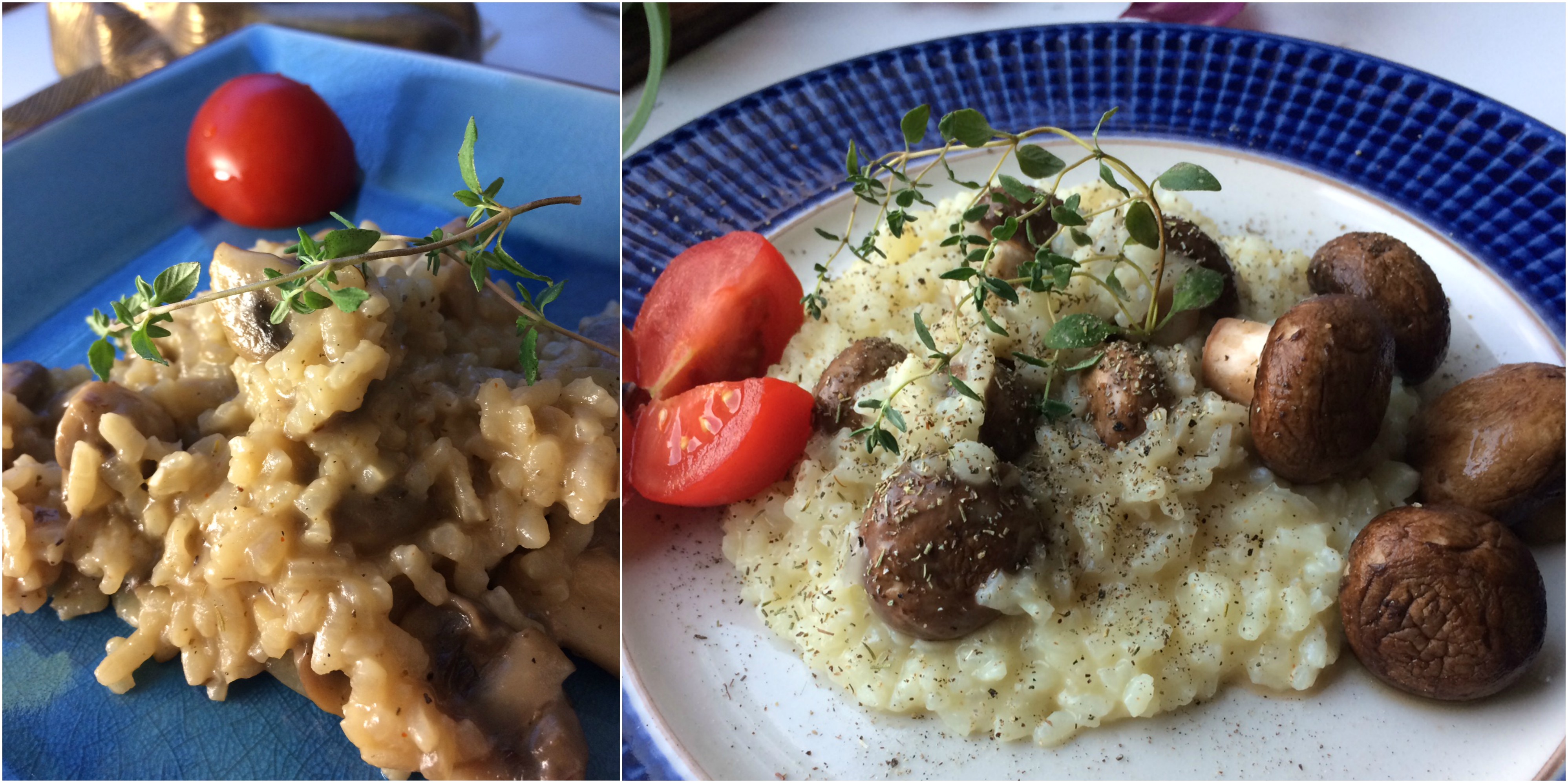 Risotto med champignon