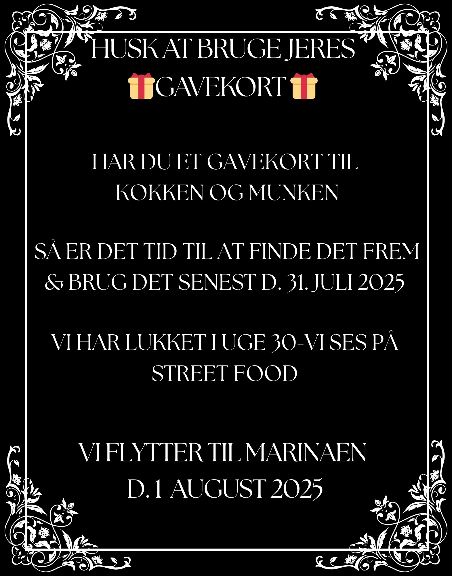 Gavekort ny