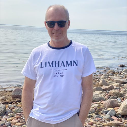 Vit t-shirt Limhamn