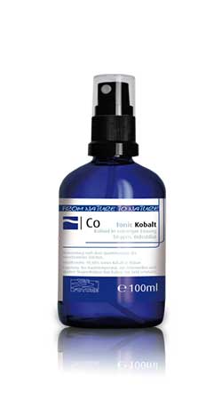 Kobalt Bild aqFlasche