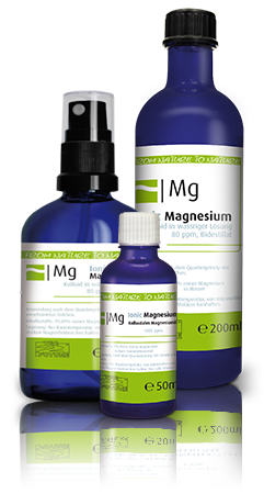 Magnesium-Bild-drei-Flaschen-transparent
