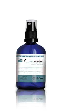 Vanadium-Bild-Flasche