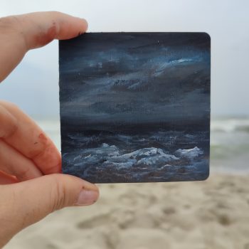 Miniature marine landscape