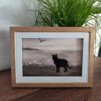 24th Cat of October framed print