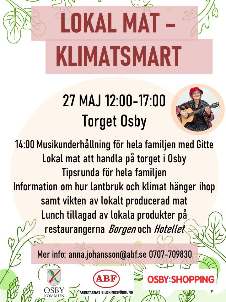 Affisch Lokal mat-klimatsmart