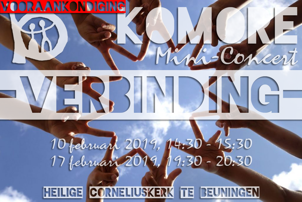 Vooraankondiging: Mini-concert ‘Verbinding’