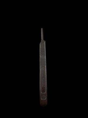 Swann-Morton Skalpellhandtag Nr 3 SM – med cm-skala, 12 cm – Rostfritt stål