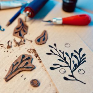workshop linosnede op aanvraag