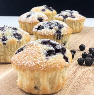 blåbärsmuffins