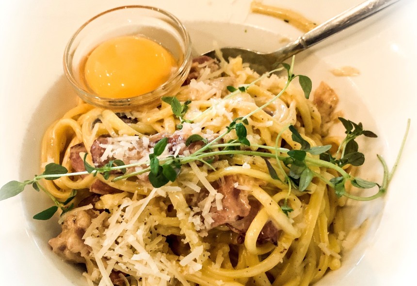 pasta carbonara