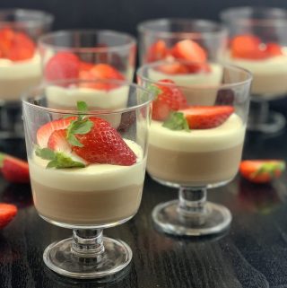 mjölkchokladpannacotta