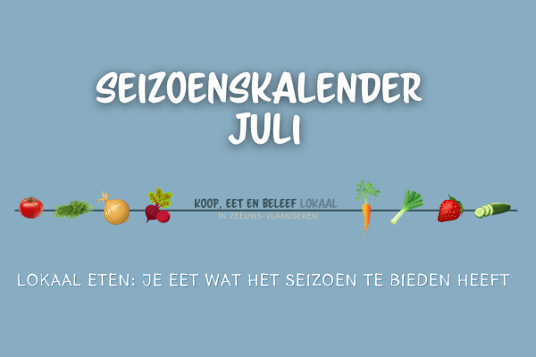 Seizoenskalender juli