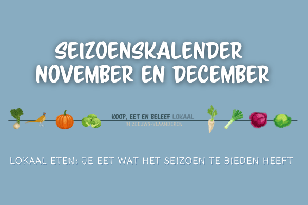 Seizoenskalender november en december