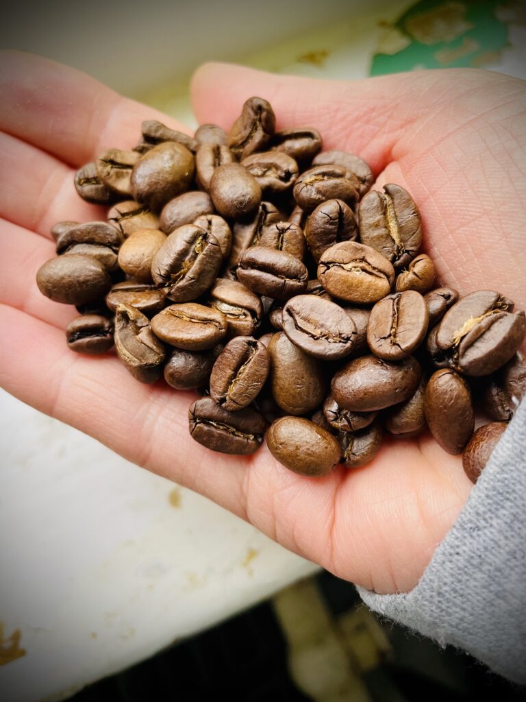 Handje vol koffie