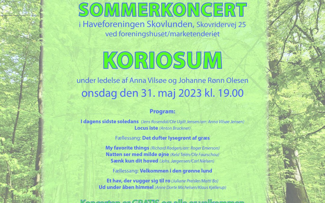 Sommerkoncert 2023