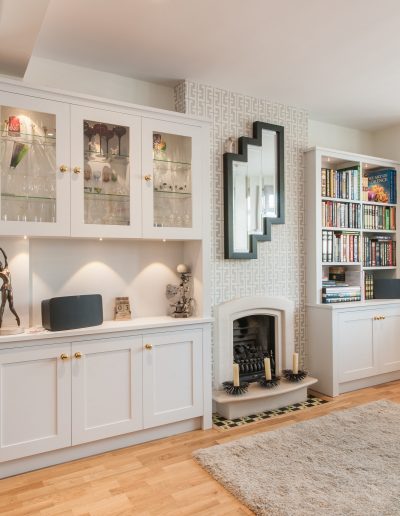 Berkshire home interior design - Living area