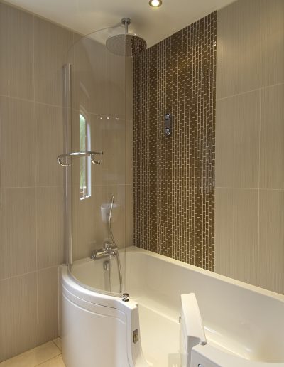 bathrooms suitable for older clients