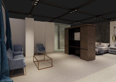 Hotel room of the future design