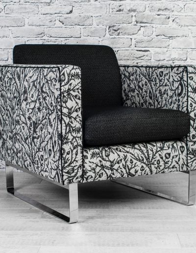 armchair designed by Koubou Interiors