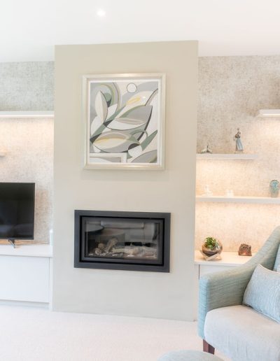 Modern fireplace design - Koubou Interiors