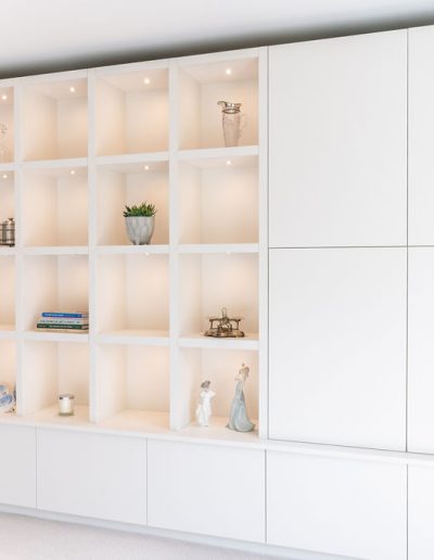 Bespoke shelves installed in Berkshire