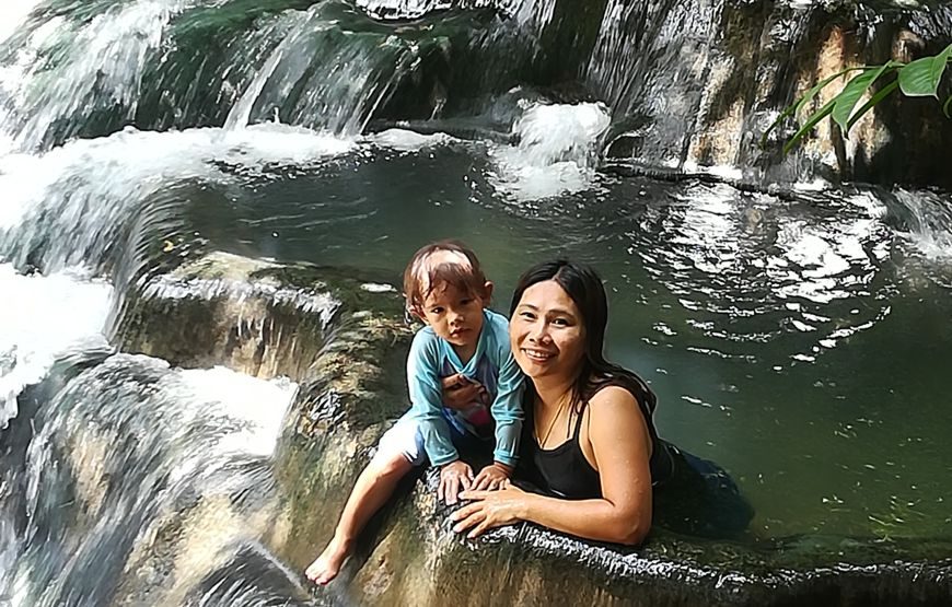 Emerald Pool, Hot Spring Waterfall, Elephant Sanctuary