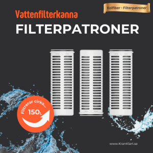 Alta Water Filter Jug Filter Cartridges - Composite Carbon Filter 2-Pack