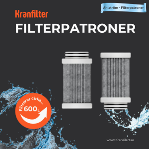 Sandhamn Crane Filter Filter Cartridges - Ahlström 2-Pack