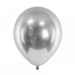 Metallic ballon Sølv