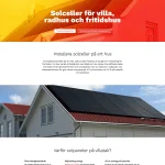 Solkraftsverige webbdesign