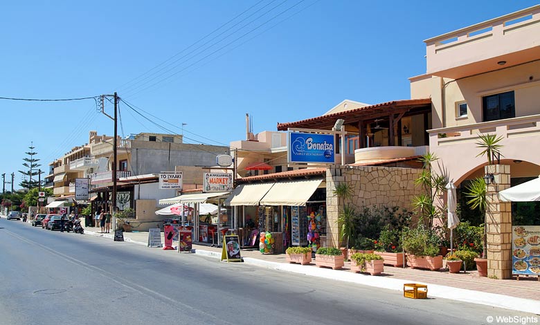 Kato Stalos er en stille ferieby på Kreta
