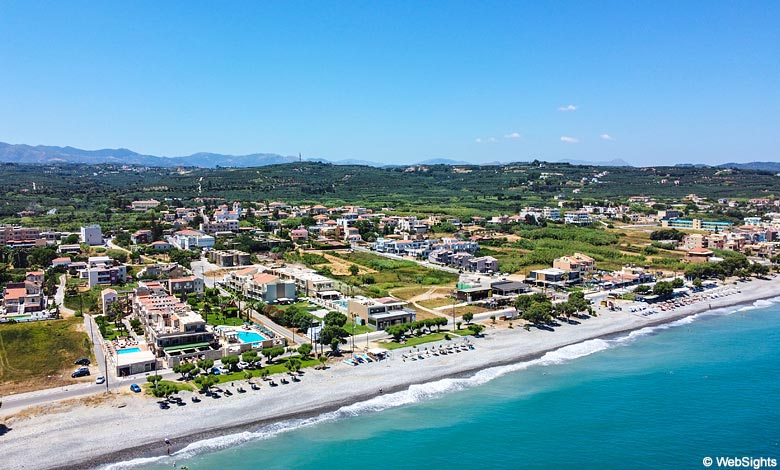 Maleme er en dejlig ferieby på Chania-kysten