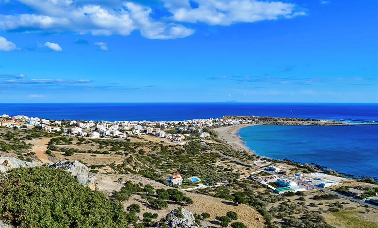 Paleochora er en forholdsvis stor, men stille by på sydkysten af Kreta